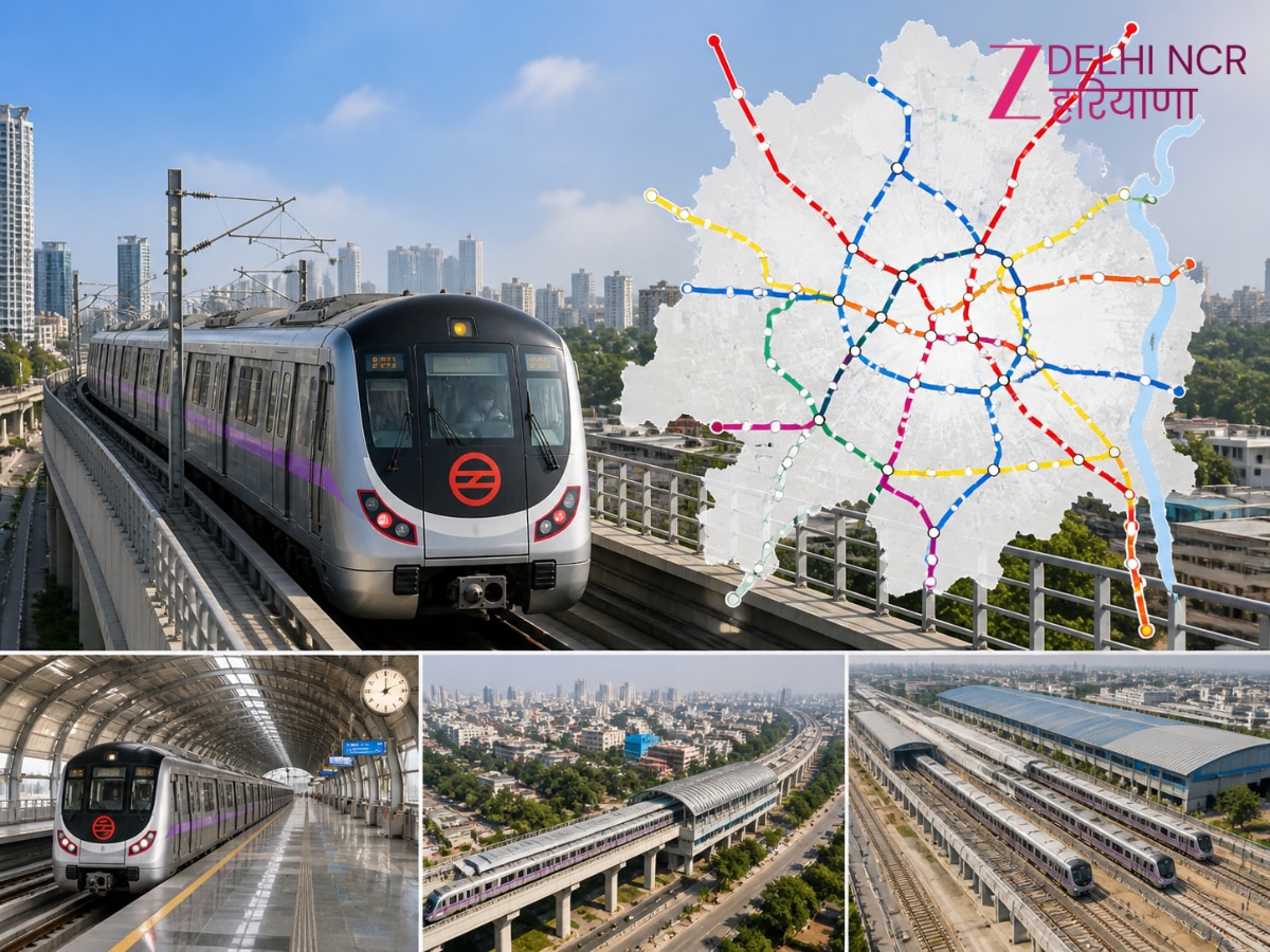 Delhi Metro 7 New Corridor: दिल्ली मेट्रो के 7 नए कॉरिडोर का ऐलान ...
