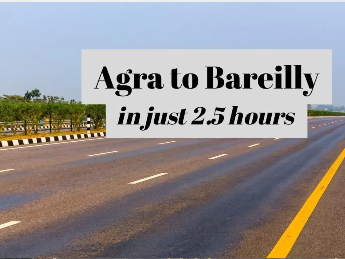 Agra to bareilly new Expressway 6 hour journey completed in 2 and half ...