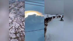 एक ही दिन में मौसम के कितने रूप? कहीं बर्फ तो कहीं ओले और तूफान, पूरी दुनिया हैरान
