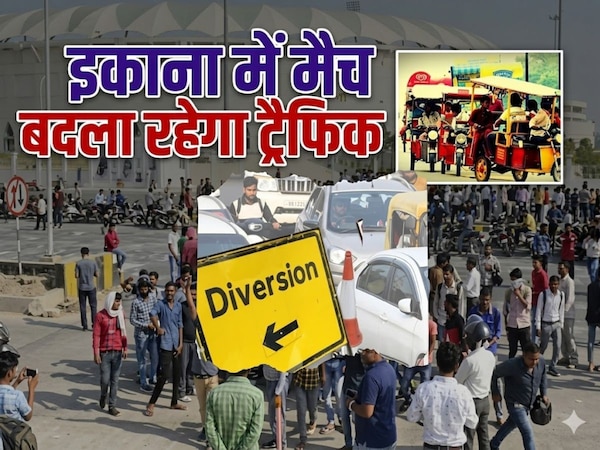 Traffic Diversion in Lucknow