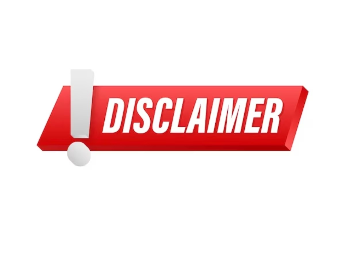 Disclaimer