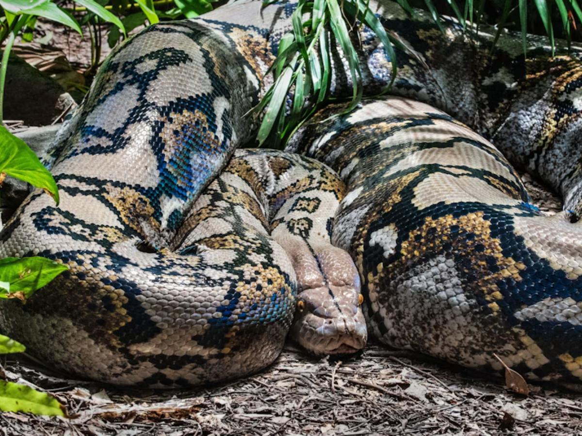World Python Reticulated pythons longest wild snakes in the world found in indonesia ...