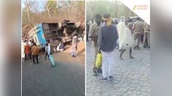 सतना की बगदरा घाटी में बारातियों से भरी बस पलटी, 23 घायल, 3 की हालत बेहद नाजुक