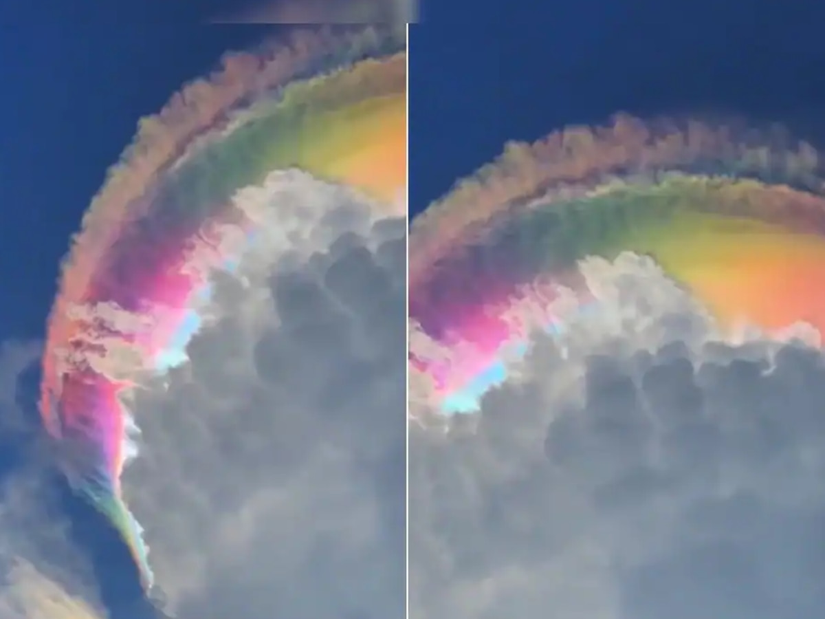 Natures Magic Show Stunning Rainbow Clouds Stun the Internet Heres the ...