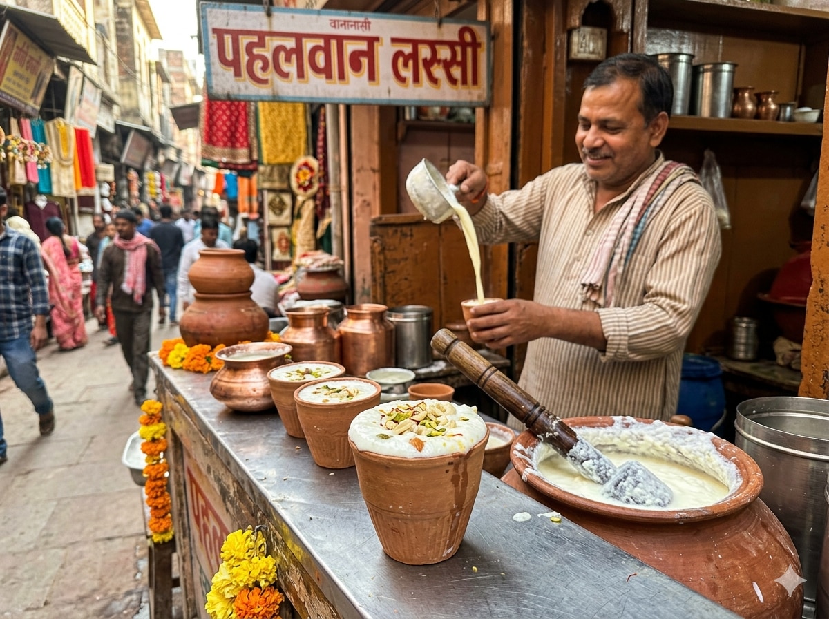 where did lassi originate Varanasi blue lassi 120 flavours price rs 40 ...