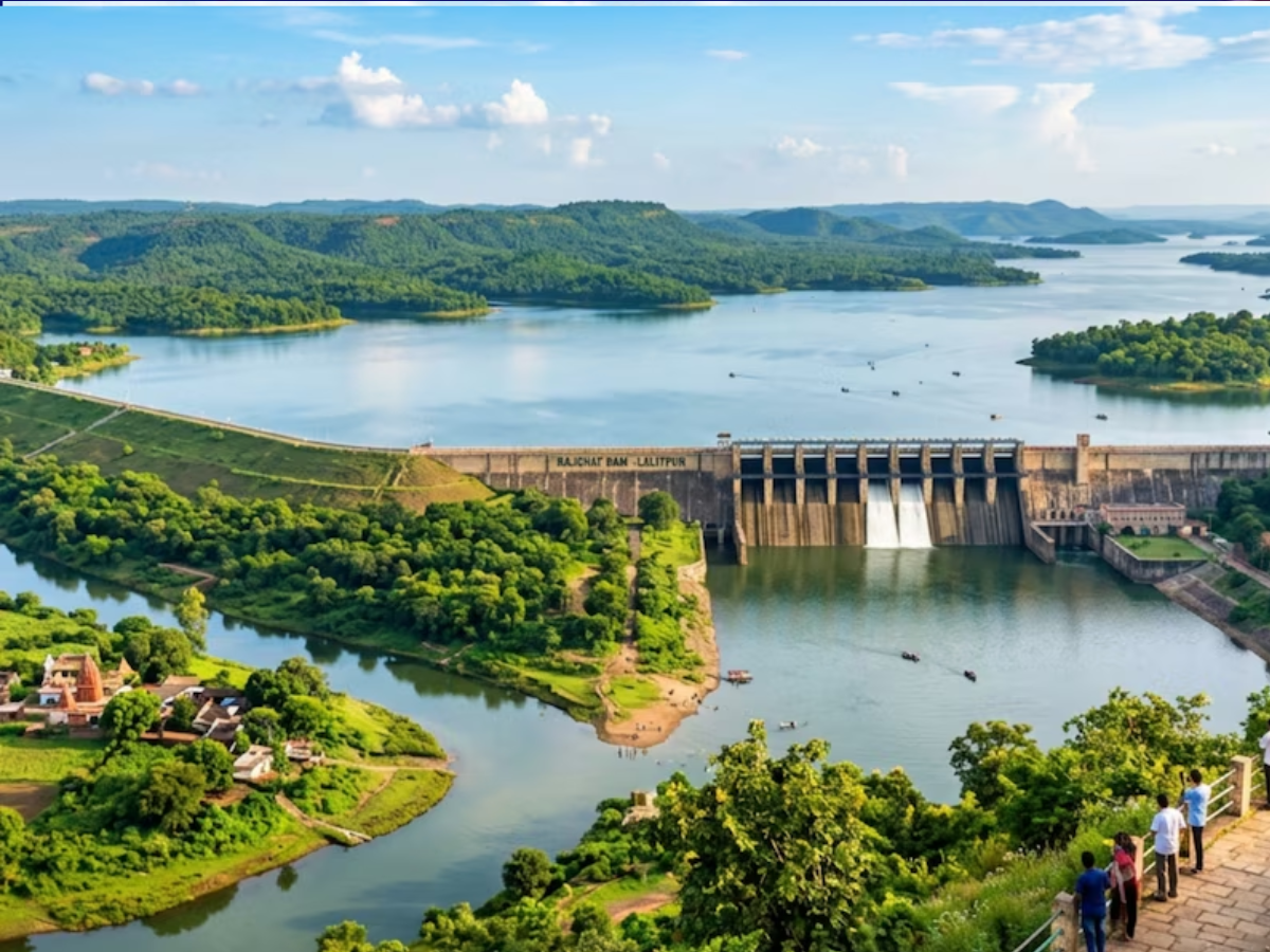 do you know which district in UP called city of Dams how many bandh ...