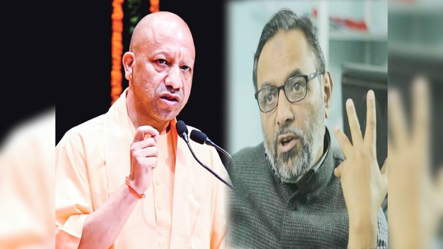 नमाज को CM योगी के बयान पर मचा बवाल; AIMPLB का तीखा पलटवार