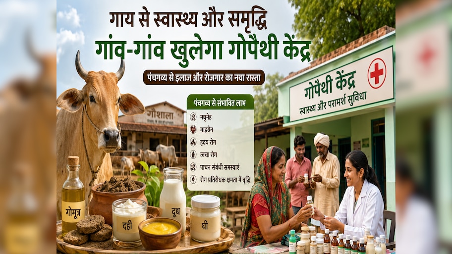 योगी सरकार की नई पहल 'गोपैथी केंद्र' क्या है.. कैसे गाय से जुड़ेगा इलाज और रोजगार का नया रास्ता?