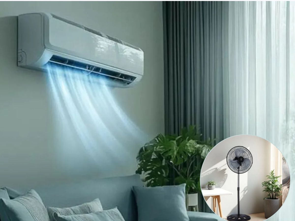 using fan with ac can reduce electricity bill and improve cooling know ...
