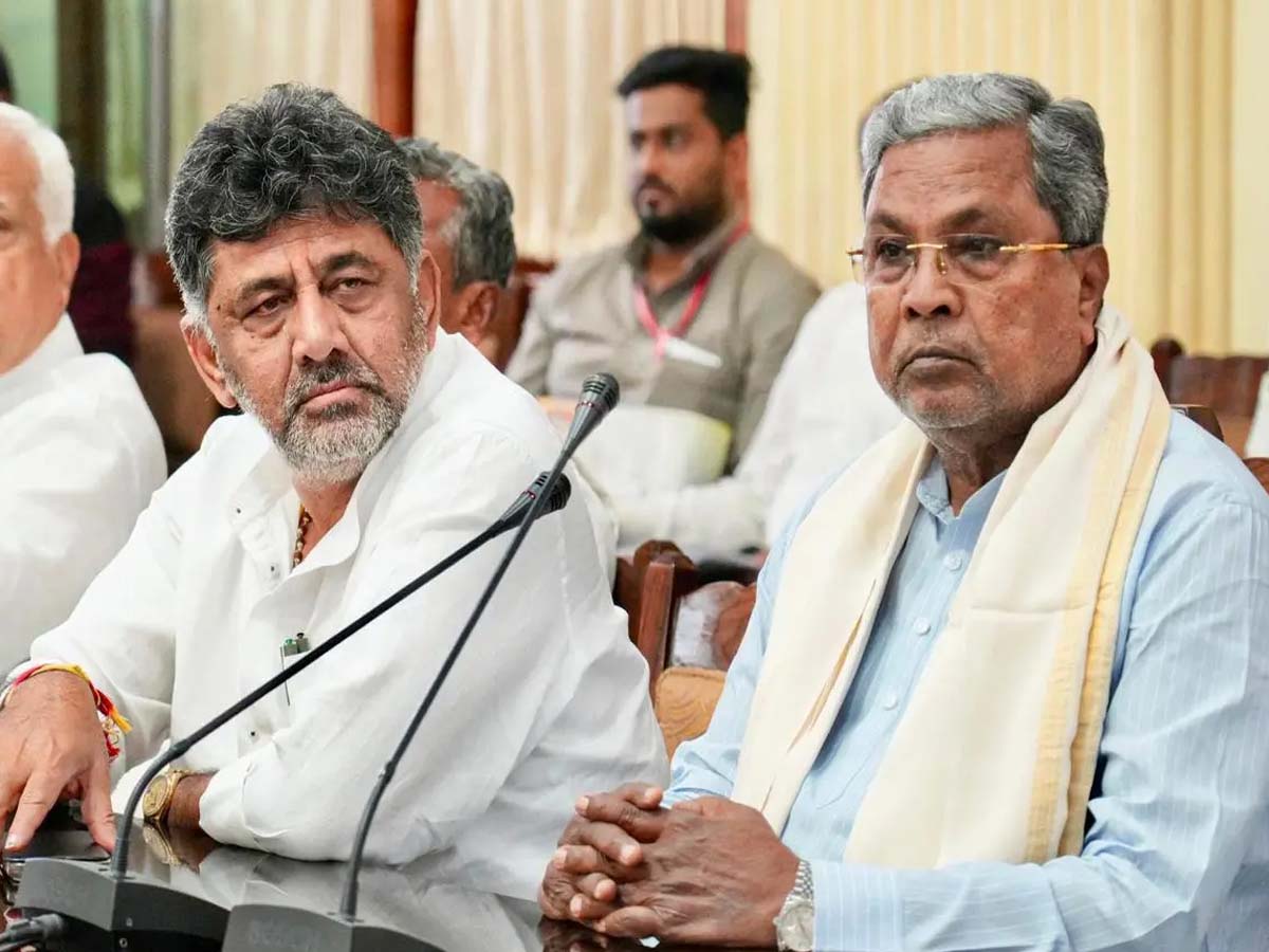 What challenge did Sidda leave for DK before leaving? A situation like between a rock and a hard place, what will Shivakumar do now