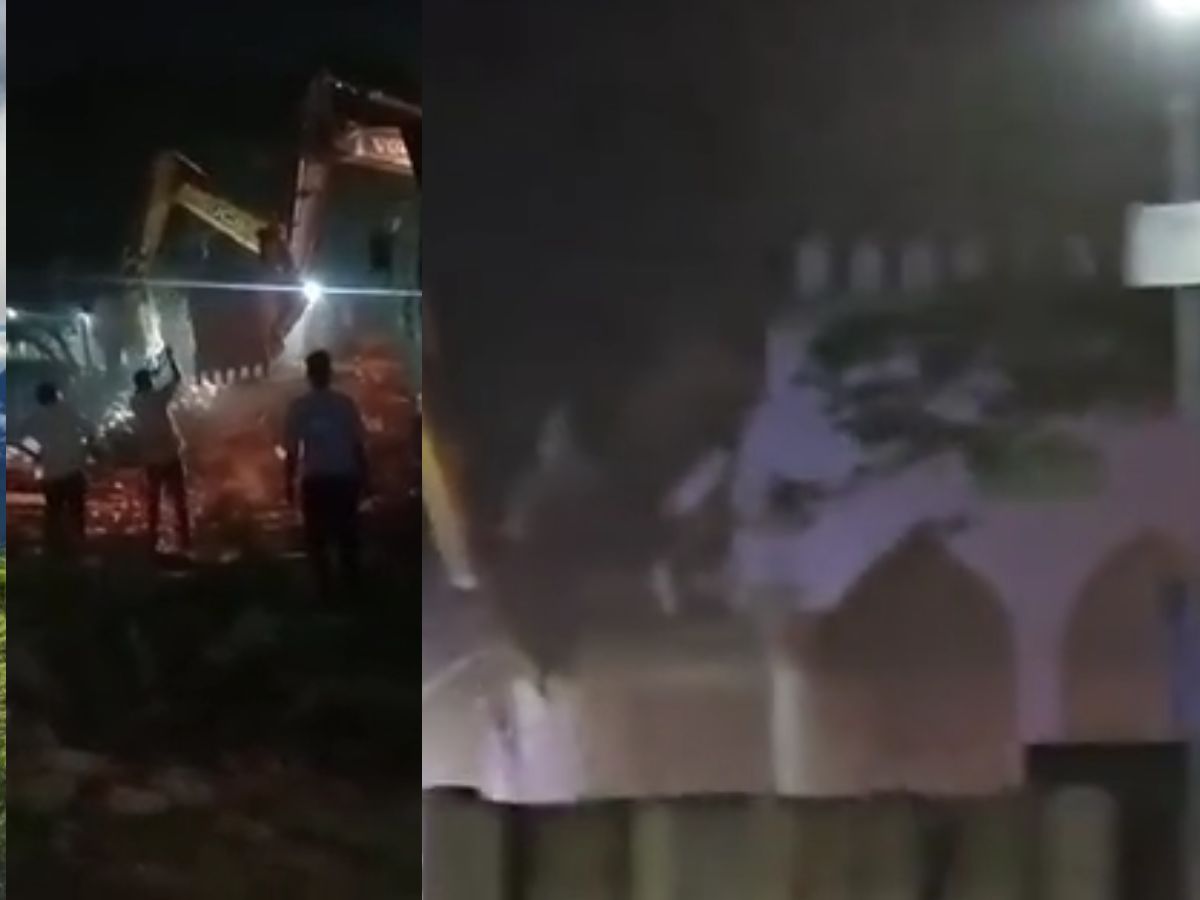 वाराणसी में 200 साल पुरानी मस्जिद 22 मिनट में ढहाई: आधी रात को हुई कार्रवाई, एक हजार जवान तैनात वाराणसी में 200 साल पुरानी मस्जिद 22 मिनट में ढहाई: आधी रात को हुई कार्रवाई, एक हजार जवान तैनात