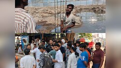 ₹1.5 करोड़ की लागत से बन रहे भवन में धांधली, आक्रोशित जनता ने बंद कराया निर्माण काम