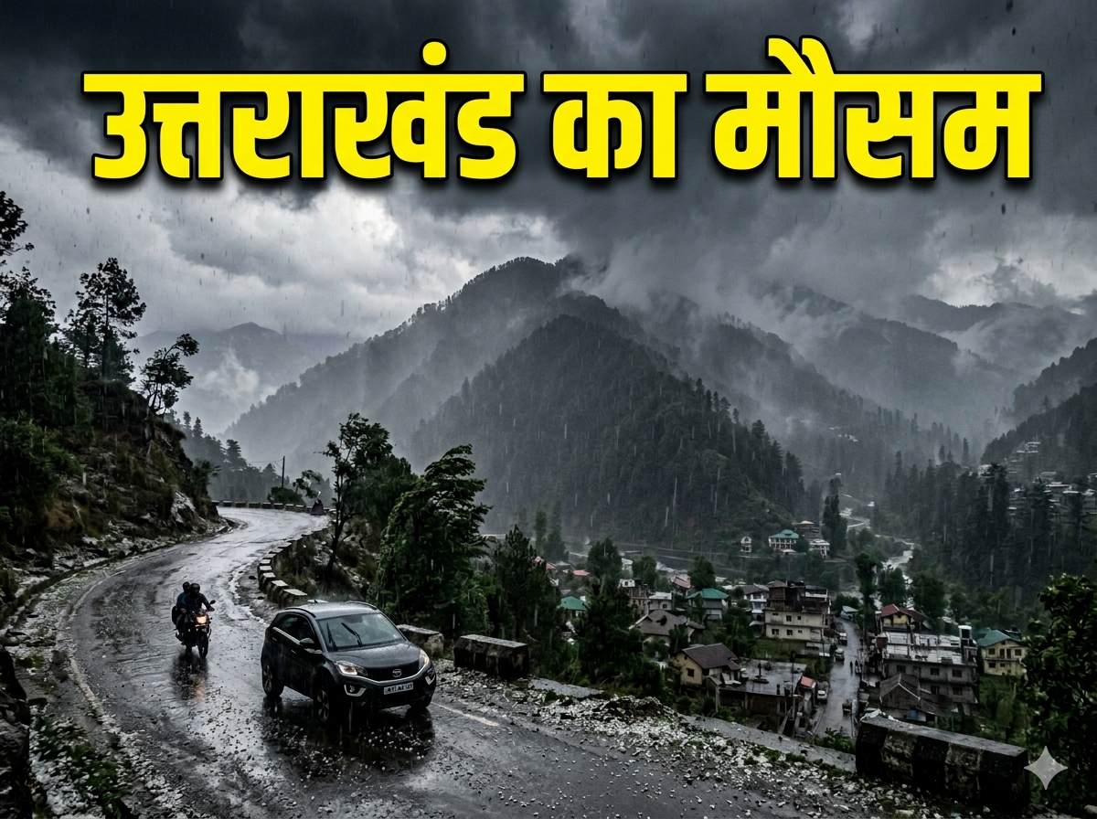 उत्तराखंड में मौसम का यू-टर्न: आंधी, बारिश और बर्फबारी का डबल अलर्ट, पहाड़ों में सैलानी सावधान! उत्तराखंड में मौसम का यू-टर्न: आंधी, बारिश और बर्फबारी का डबल अलर्ट, पहाड़ों में सैलानी सावधान!