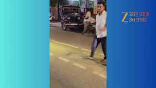 तीली से युवक का पुलिसकर्मियों पर हमला! सिपाही पर बरसाए थप्पड़ ही थप्पड़; वीडियो वायरल