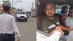 बहुत बदनाम हैं थार वाले... ट्रैफिक पुलिस ने रोका तो गाड़ीवाले का खुला ऐसा राज, Video