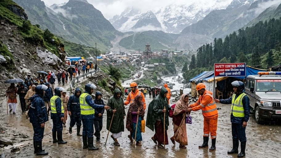 आपकी सुरक्षा, हमारी प्राथमिकता: मानसून की चुनौतियों के बीच तीर्थयात्रियों की सुरक्षा के लिए प्रशासन अलर्ट