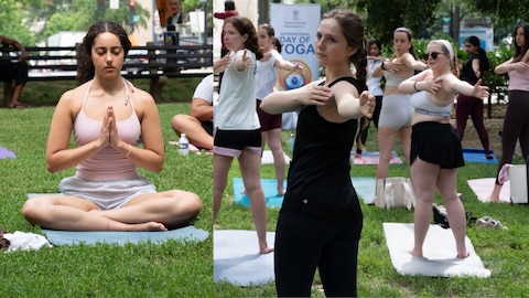 International Yoga Day 12th international yoga day celebrations in us Yoga  Day Yoga in Washington IDY USA | टाइम्स स्क्वायर से लिंकन मेमोरियल तक  गूंजेगा 'ॐ'! अमेरिका की आइकॉनिक जगहों ...