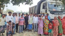 84 कोसी परिक्रमा मार्ग का काम ठप, बाराबंकी में भड़के किसान, प्रशासन के छूटे पसीने
