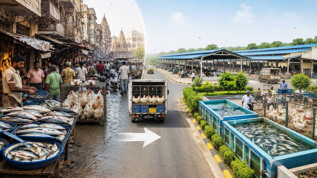 वाराणसी से बाहर होंगी मीट की दुकानें, नगर निगम ने बनाया नया प्लान