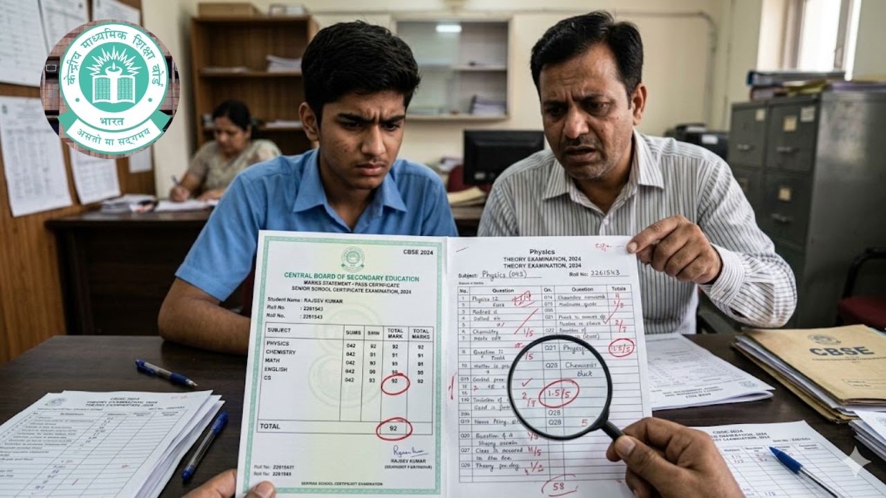 CBSE पर खतरे की घंटी! OSM को लेकर फिर से सवालों की भीड़, कॉपी और मार्कशीट के अंक में फर्क