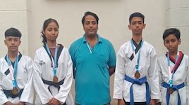 ताइक्वांडो में मुंगेर का जलवा:राज्य स्तरीय प्रतियोगिता में जीते 6 स्वर्ण समेत 10 पदक