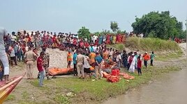 दरभंगा में नाव हादसा: कोसी नदी में नाव पलटने से 4 किसान लापता, 7 ने तैरकर बचाई जान