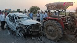 ट्रैक्टर ने कार को मारी जोरदार टक्कर, युवक की मौत; कई अस्पतालों में चला था इलाज