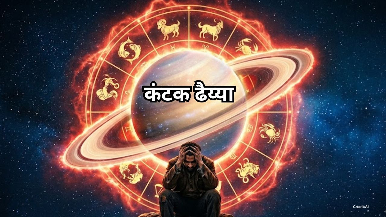 शनि की कंटक ढैय्या क्या है? जिसकी चपेट में है एक राशि, 1 साल तक झेलेगी कष्ट