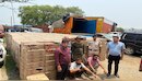 बिहार के भोजपुर में पकड़ाया 1.35 करोड़ की शराब से भरा ट्रक, हरियाणा के दो तस्कर गिरफ्तार
