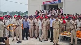 एक साथ 3 तीन थानाध्यक्षों दी गई अंतिम विदाई, शहीदों की चिता देख रो पड़ा पूरा मधेपुरा