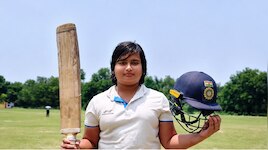 वैभव के छोटे भाई आशीर्वाद का 'सूर्यवंशी' स्टाइल, प्रैक्टिस मैच में ठोक डाला शतक