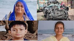 Delhi-Mumbai Expressway पर कैंटर से टकराई कार, एक ही परिवार के 4 लोगों की मौत