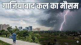 गाजियाबाद-नोएडा में ठंडी बयार, मेरठ में गरज-चमक का अलर्ट; वेस्ट यूपी पर मौसम मेहरबान