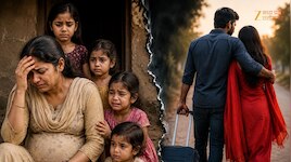 इश्क में पागल हुआ पति! गर्भवती पत्नी और 4 बेटियों को छोड़ प्रेमिका संग हुआ फरार