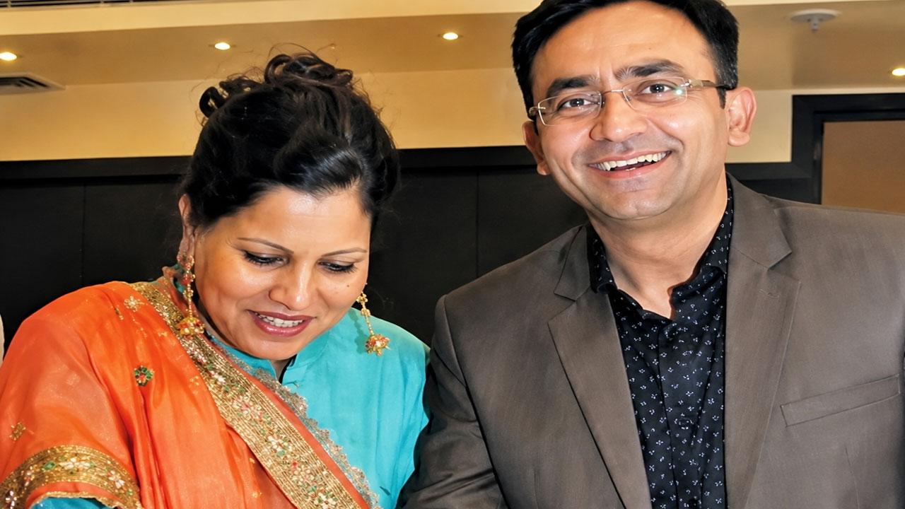 Rashmi Rai and Saba Karim's wedding