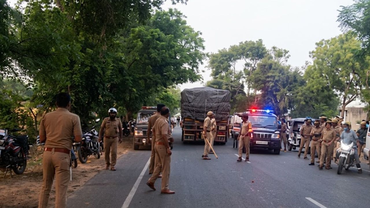 आगरा में सड़क हादसे के बाद बवाल, थार की टक्कर से युवक की मौत, पुलिस पर पथराव में 11 जवान घायल