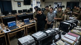 50 करोड़ से ज्यादा के साइबर फ्रॉड  रैकेट का खुलासा, 2 शातिर आरोपी गिरफ्तार