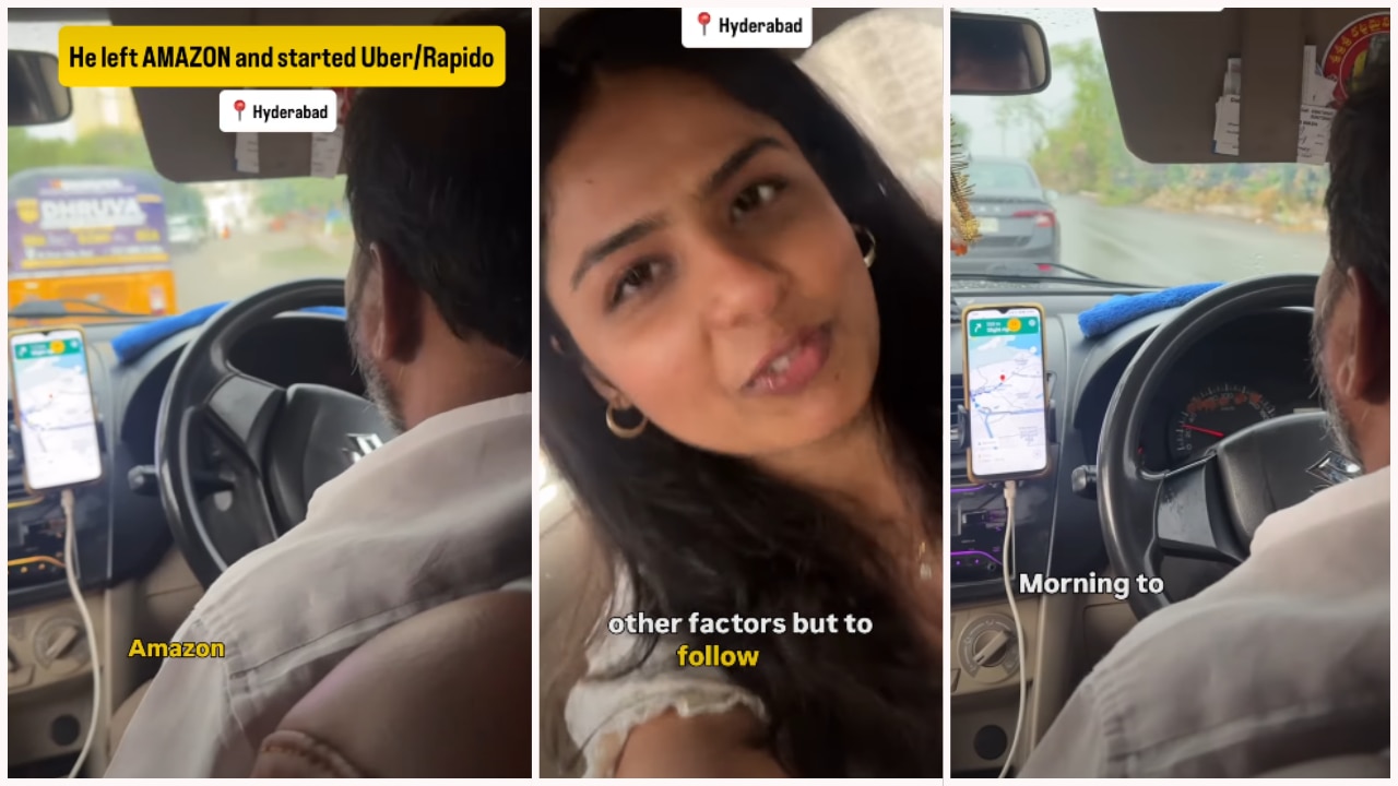 Amazon की नौकरी छोड़ बना Uber ड्राइवर, हैदराबाद के कुमार की कहानी ने जीता लोगों का दिल
