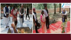 ପ୍ରଧାନମନ୍ତ୍ରୀଙ୍କୁ ନିଜ ଗାଁ ବୁଲାଇଲେ ରାଷ୍ଟ୍ରପତି