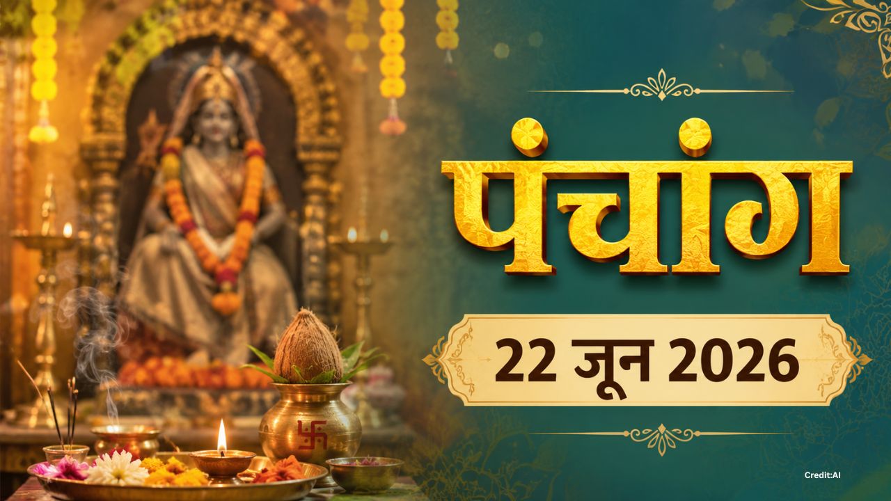 Aaj Ka Panchang: मां धूमावती जयंती आज, सुबह से ही लग जाएगा अशुभ राहुकाल, देखें 22 जून का पंचांग