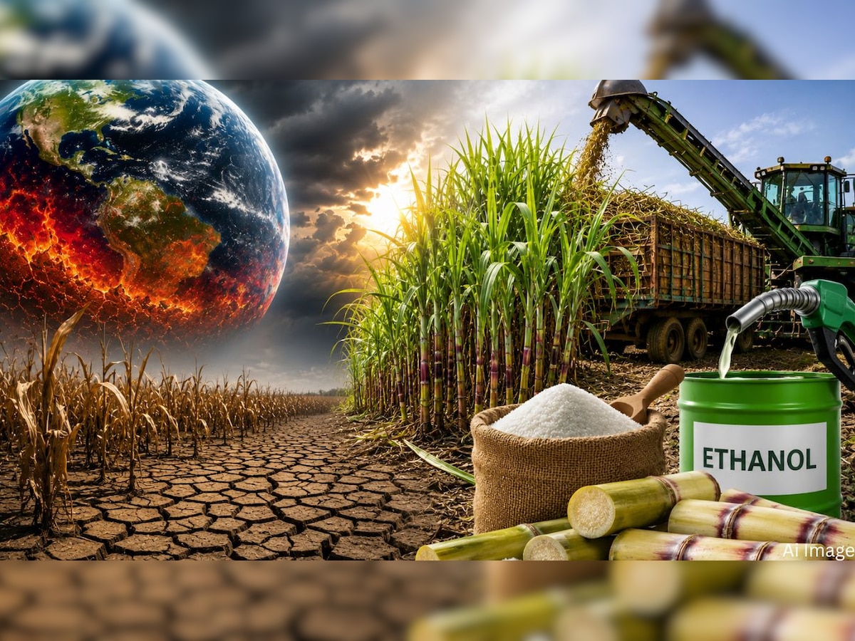 el nino 2026 and ethanol pressure may hit sugar production in india could  prices rise amid cane crisis | El Nino ने बढ़ाई चिंता तो Ethanol ने बढ़ाया  दबाव... गन्ने पर मंडराया