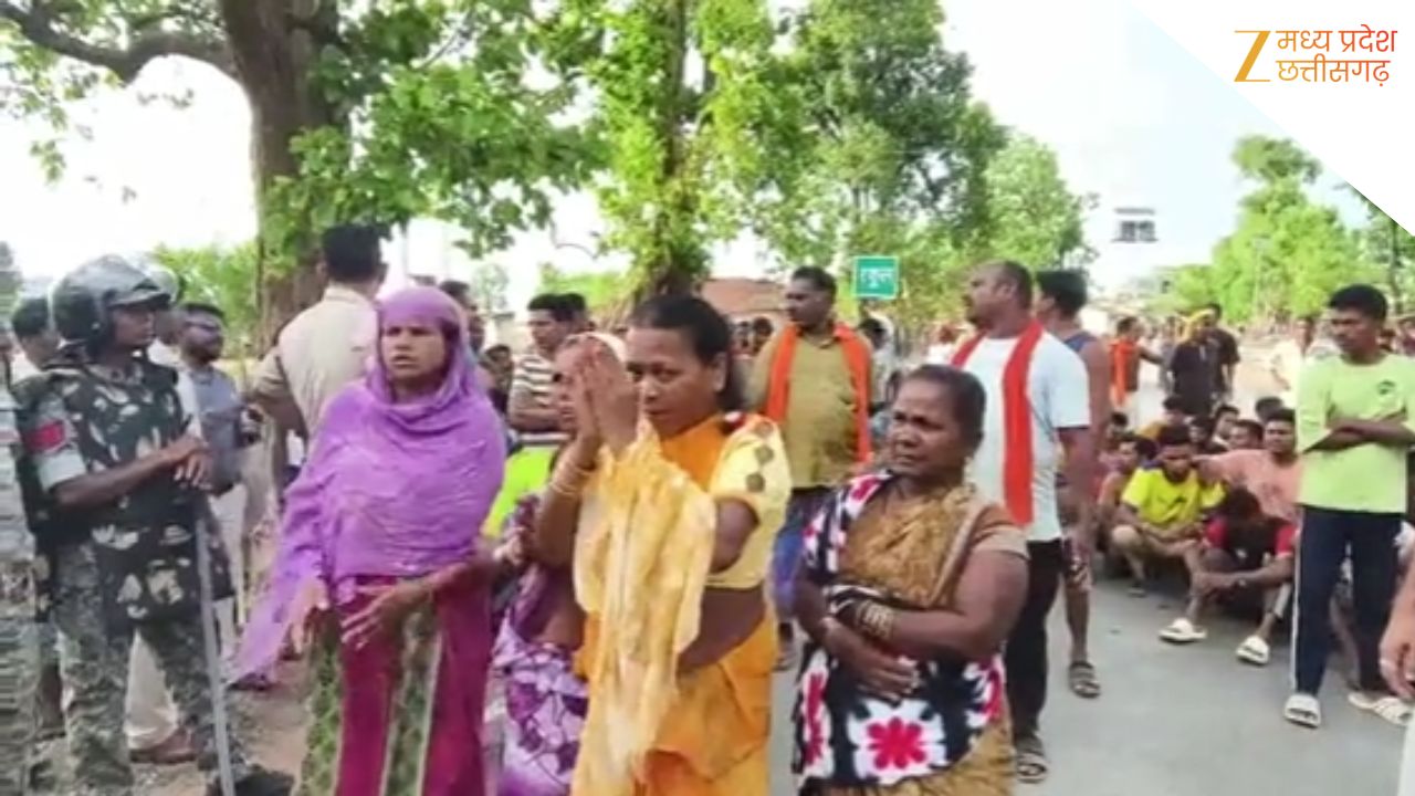 नारायणपुर में धर्मांतरण विवाद पर भारी बवाल, 26 परिवारों ने श्मशान घाट के पास ली शरण, भरण्डा गांव में भारी पुलिस बल तैनात