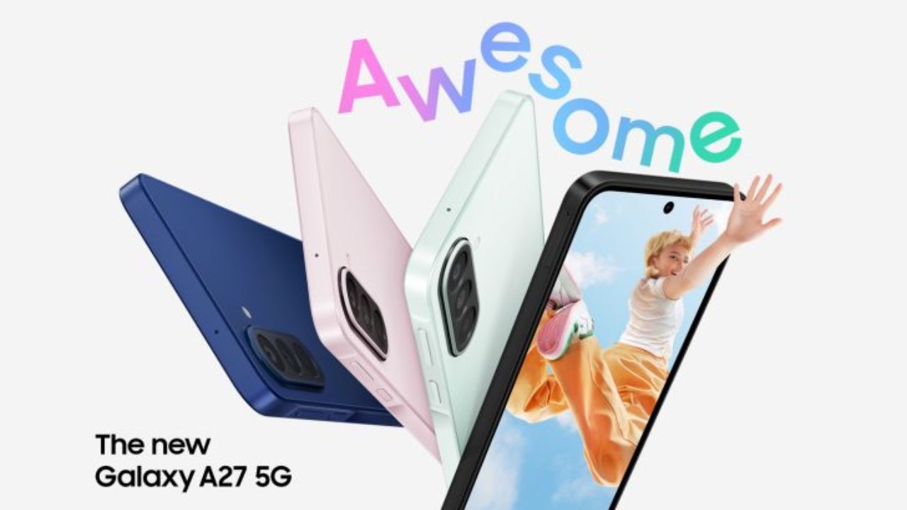 सैमसंग का बड़ा धमाका! लॉन्च हुआ Galaxy A27 5G फोन, 50MP कैमरा और 5000mAh बैटरी के साथ मिलेंगे कमाल के AI फीचर्स