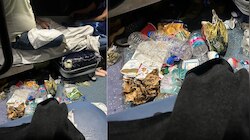 ट्रेन में बगल वाले ने फैलाया कचरा और बजाया तेज गाना, 8 घंटे झेला टॉर्चर! पोस्ट वायरल