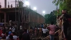 बाराबंकी में निर्माणाधीन मैरिज लॉन की स्लैब गिरी, कई मजदूर नीचे दबे, एक की मौत