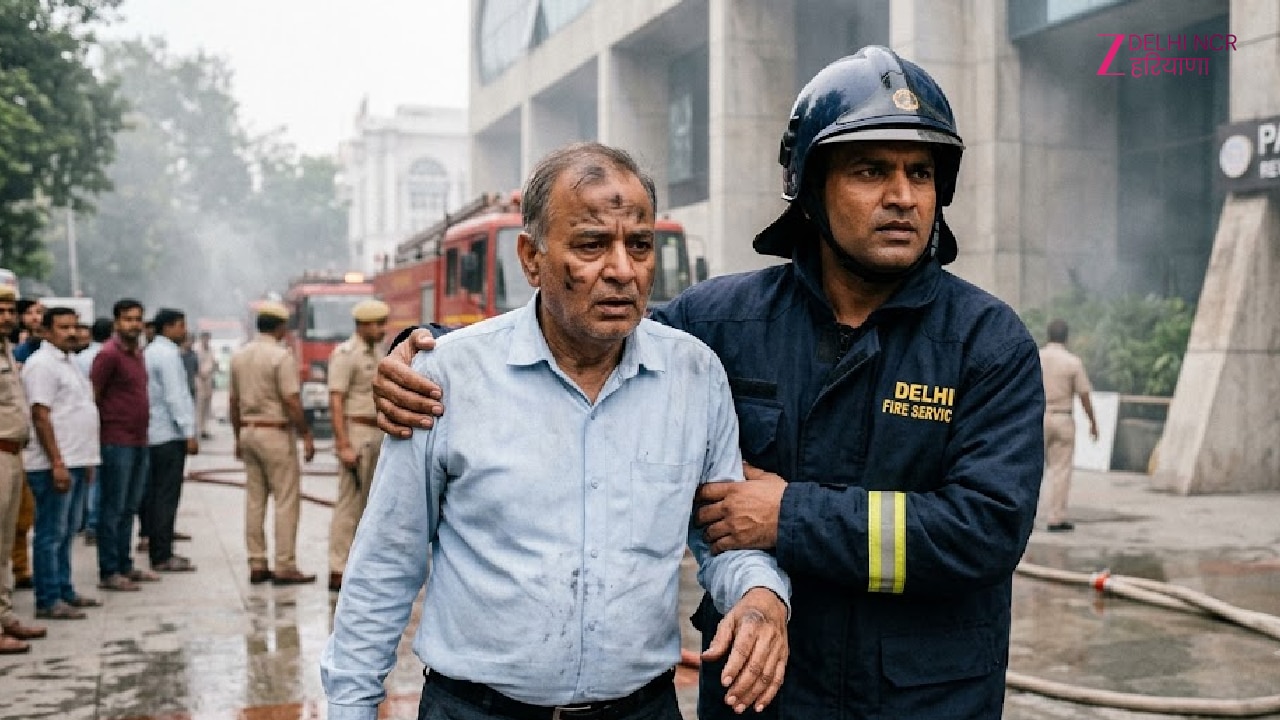 दिल्ली के मशहूर रेस्टोरेंट में लगी आग, दमकल विभाग ने पाया काबू