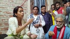 भरत तिवारी एनकाउंटर: पीड़ित परिवार से मिले दीपांकर भट्टाचार्य, बहन ने सुनाई दास्तां