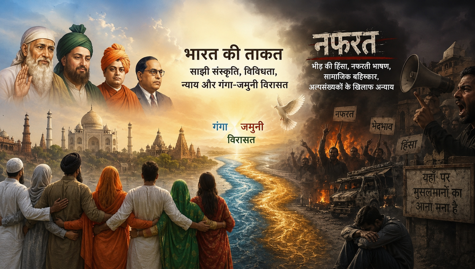 Opinion: भारत में मुसलमानों के खिलाफ बढ़ती हिंसा और उनके सामने शांति का रास्ता Opinion: भारत में मुसलमानों के खिलाफ बढ़ती हिंसा और उनके सामने शांति का रास्ता