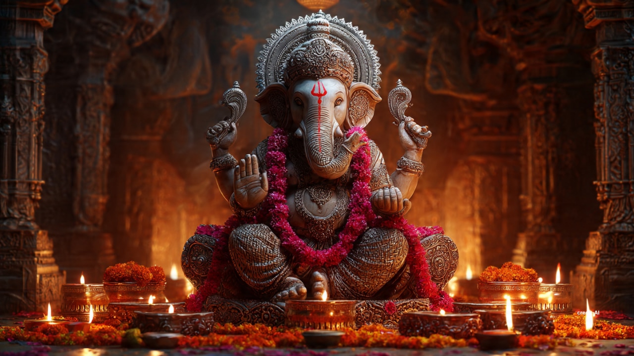 कृष्णपिङ्गल संकष्टी चतुर्थी पर सर्वार्थ सिद्धि योग लेकिन भद्रा का साया भी, जानें शुभ मुहूर्त चंद्रोदय का समय और गणेश जी की पूजा विधि