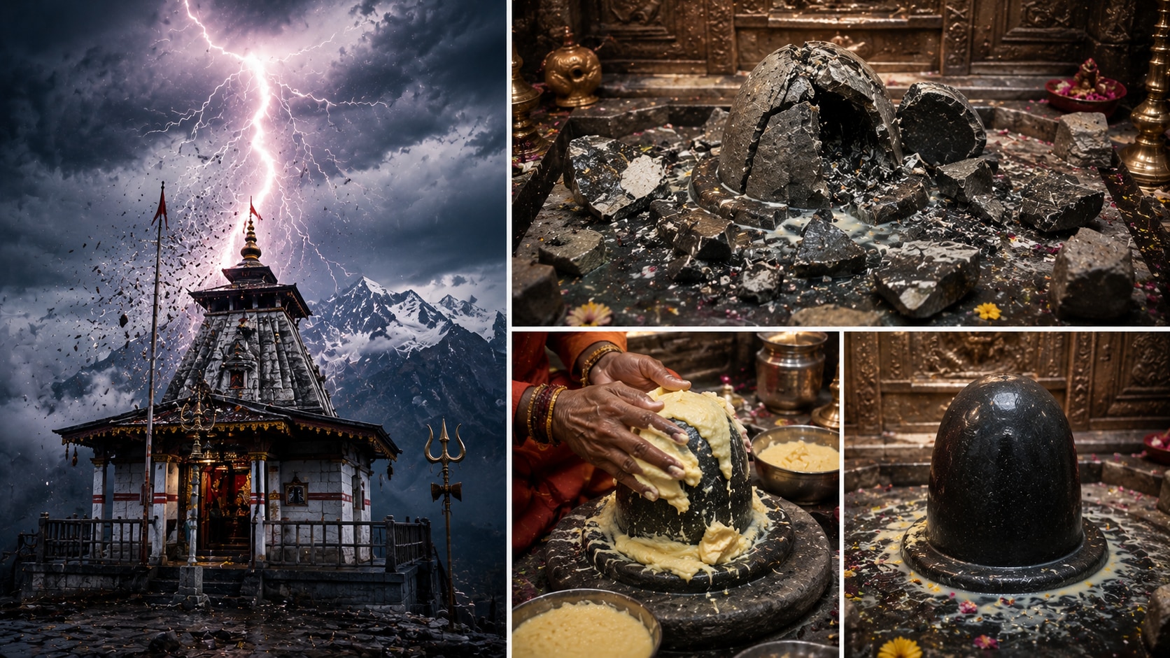 मक्खन का स्पर्श और शिवलिंग का चमत्कार! इस मंदिर की अनोखी परंपरा जानकर रह जाएंगे दंग.. मक्खन का स्पर्श और शिवलिंग का चमत्कार! इस मंदिर की अनोखी परंपरा जानकर रह जाएंगे दंग..